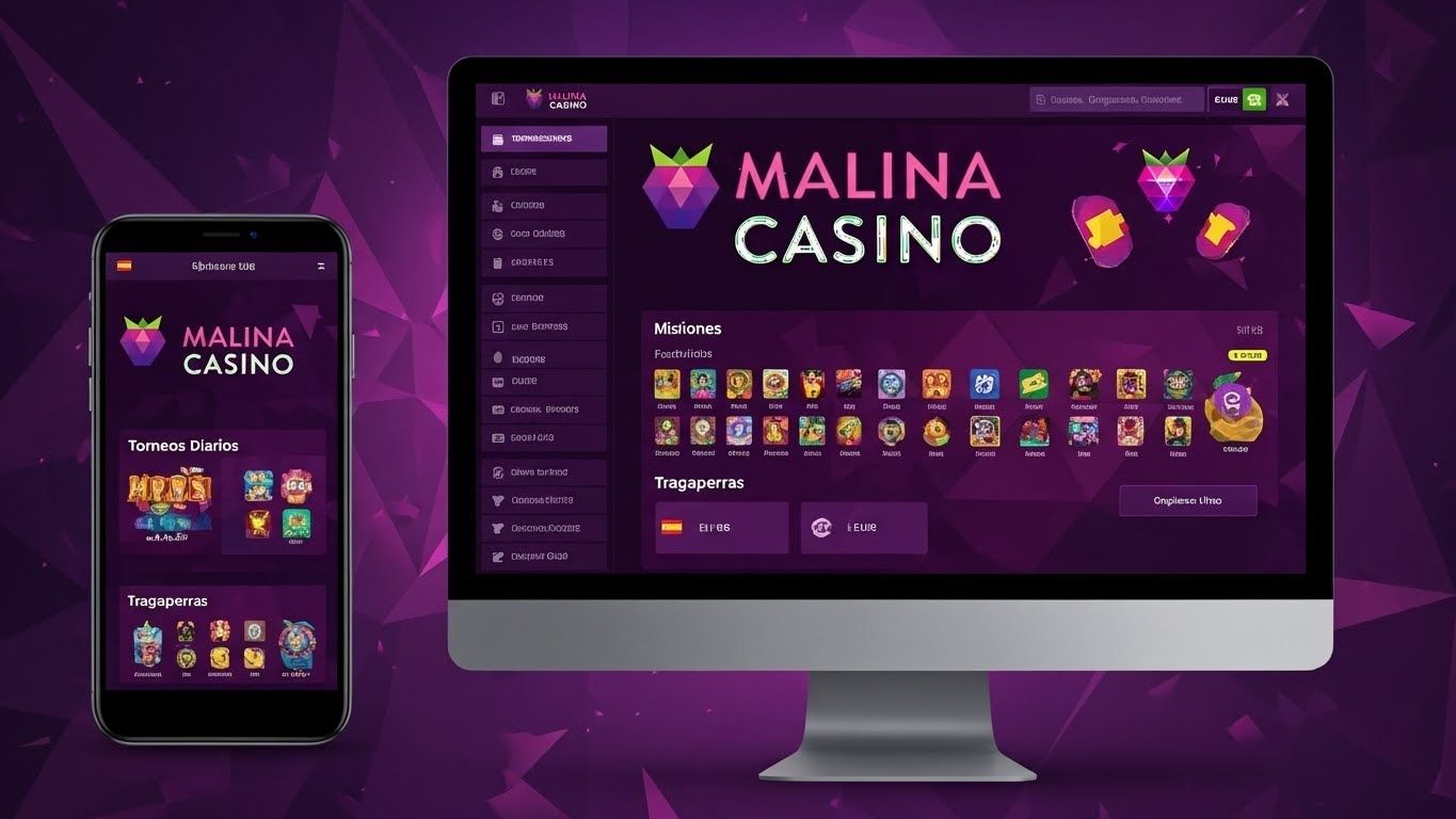 Malina casino mobil verzi&oacute; asztali &eacute;s telefon n&eacute;zet